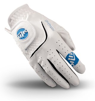 MKids MKids All Weather junior golfhandschoen, wit/limoengroen