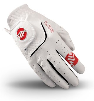 MKids MKids All Weather junior golfhandschoen, wit/limoengroen