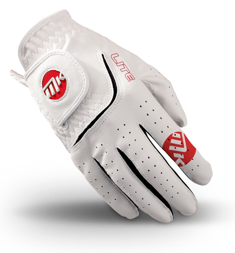 MKids MKids All Weather junior golfhandschoen, wit/limoengroen