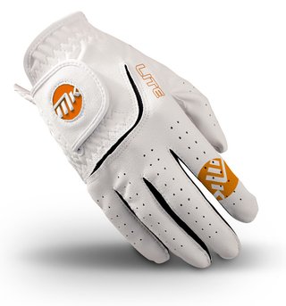 MKids MKids All Weather junior golfhandschoen, wit/limoengroen