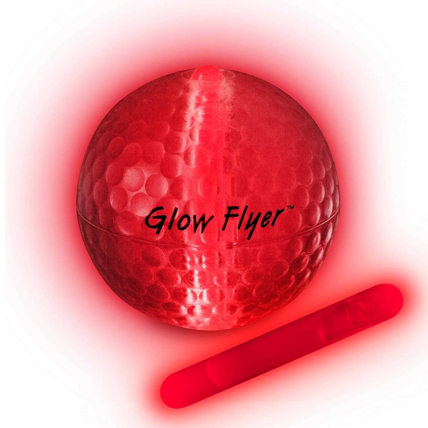 Masters Glow Flyer golfballen, rood