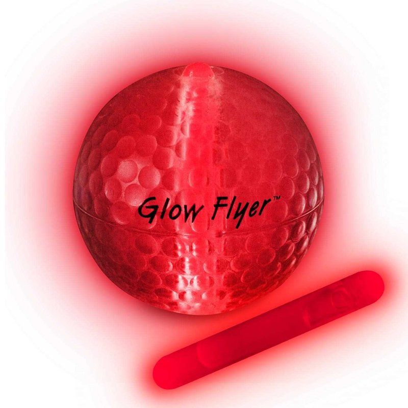 Masters Glow Flyer golfballen, rood