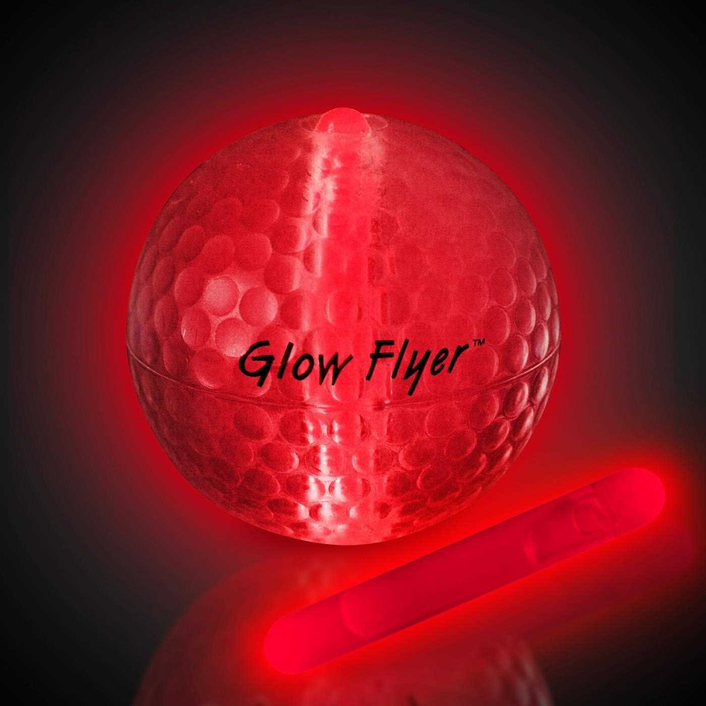 Masters Glow Flyer golfballen, rood
