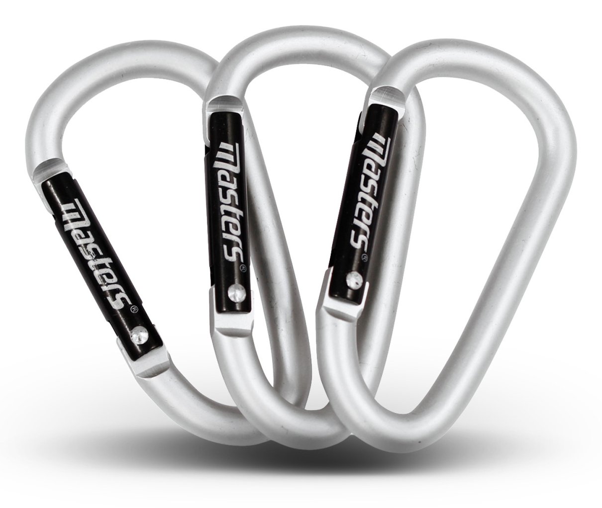 Masters Golf Carabiner Connector accessoire, zilver