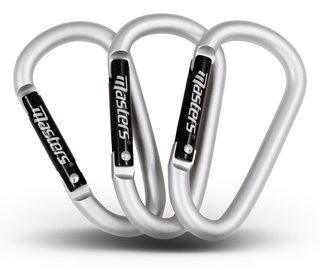 Masters Golf Carabiner Connector accessoire, zilver