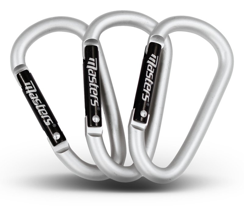 Masters Golf Carabiner Connector accessoire, zilver