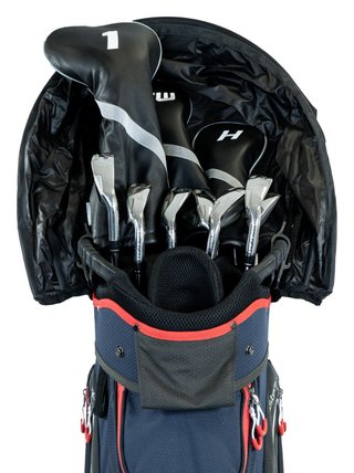 Masters Golf Raincover Wedge voor bag, zwart