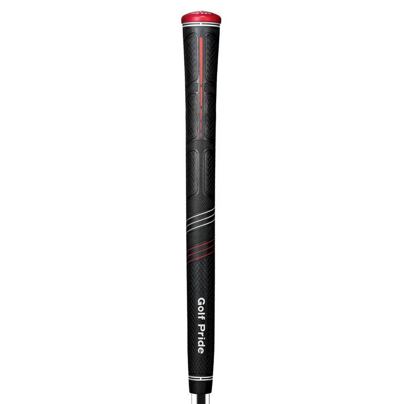 Golf Pride CP2 Pro grip, Standard, zwart/rood
