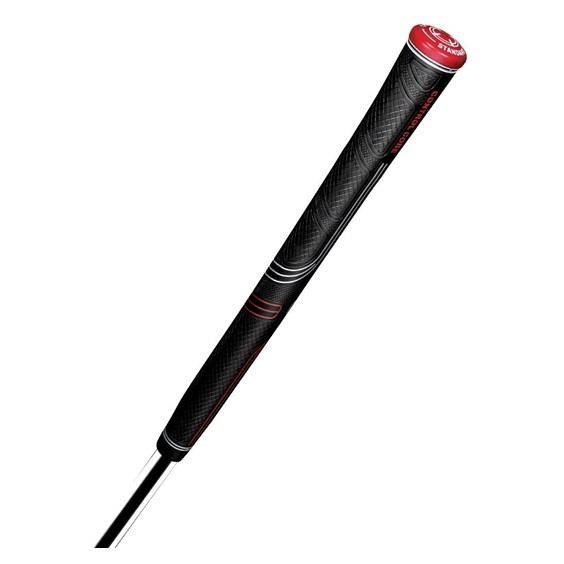 Golf Pride CP2 Pro grip, MIDSIZE, zwart/rood