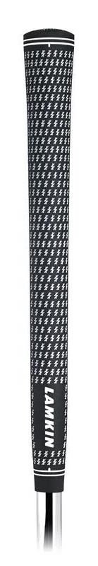 Lamkin Crossline Gents Classic .580 Round heren grip, zwart/wit, oversize