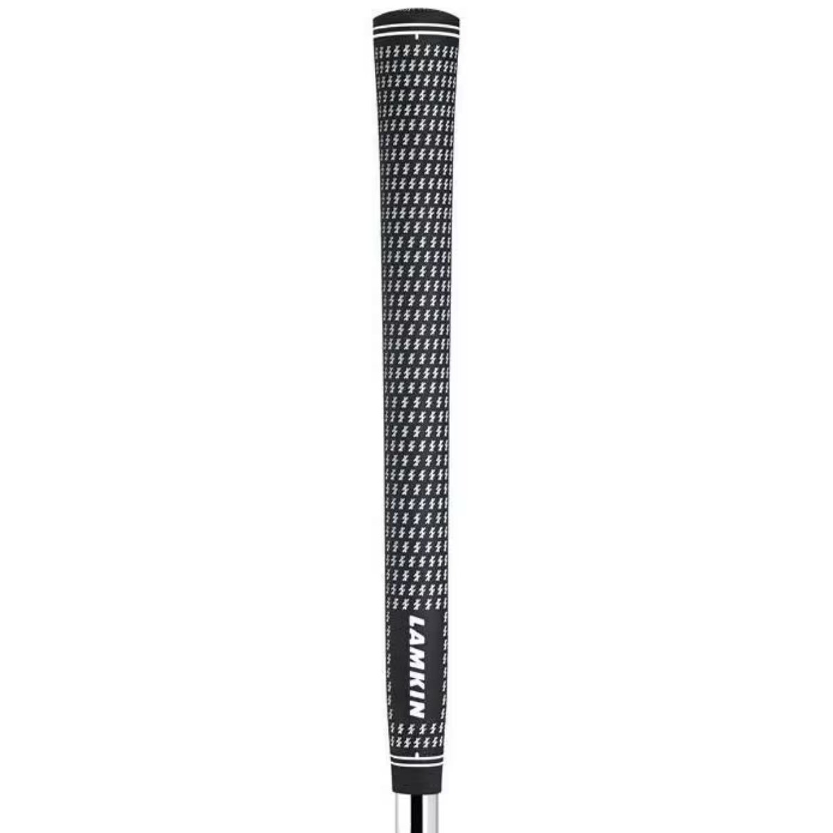 Lamkin Crossline Gents Classic .580 Round heren grip, zwart/wit, oversize