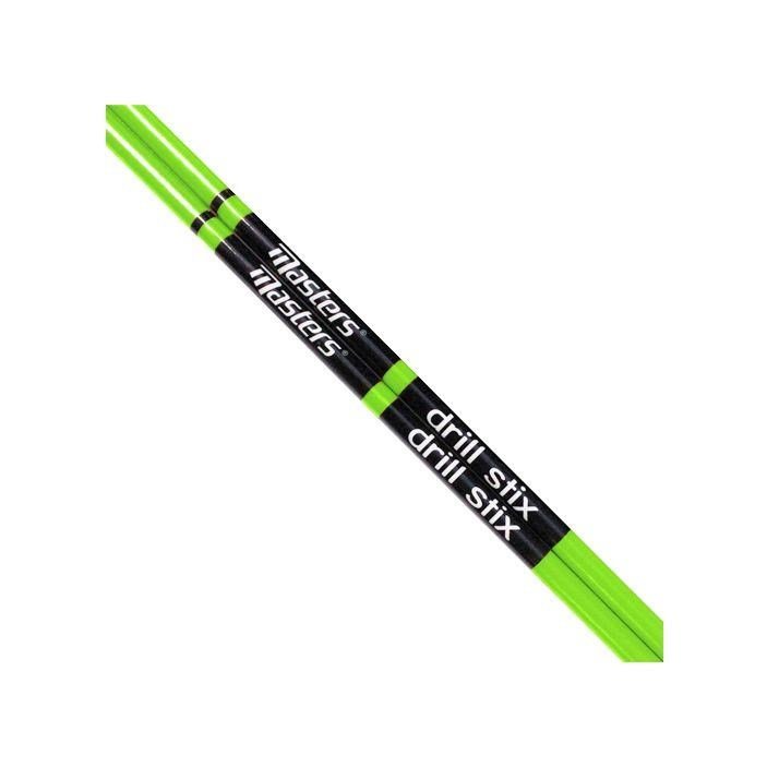 Masters Golf Masters Drill-Stix Training Alignment Rods 2pc limoengroen