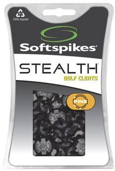 SoftSpikes Softspikes Stealth golfspikes, zwart/zilver, PINS (20 stuks)