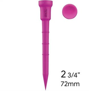 Lignum Tee 72mm (2 3/4") 12pack punchy pink