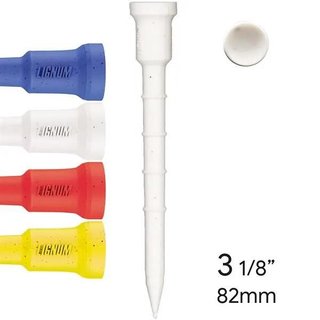 Lignum Lignum Tee 82mm (3 1/8") 12-pack, kleurenmix