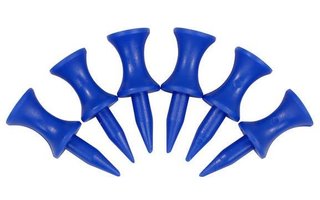 Masters Graduated Castle plastic tees 37mm (1 1/2"), 30 tees, blauw