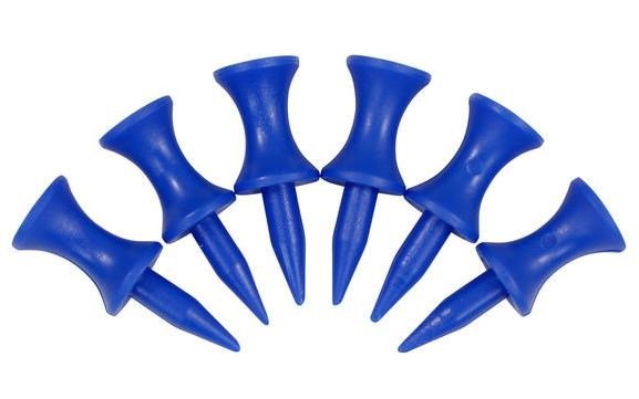 Masters Graduated Castle plastic tees 37mm (1 1/2"), 30 tees, blauw