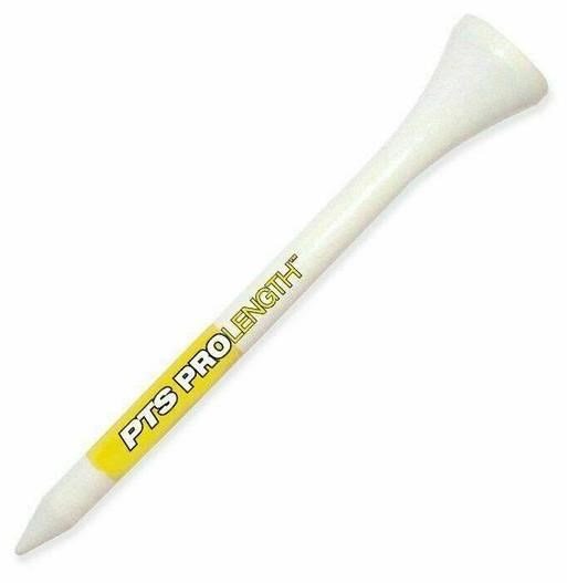 Pride Professional Tee System Prolength Yellow houten tees 69mm (2 3/4"), 20 stuks