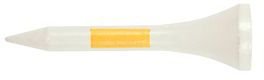 Pride Professional Tee System Prolength Mini Oranje houten tees 38mm (1 1/2"), 25 tees