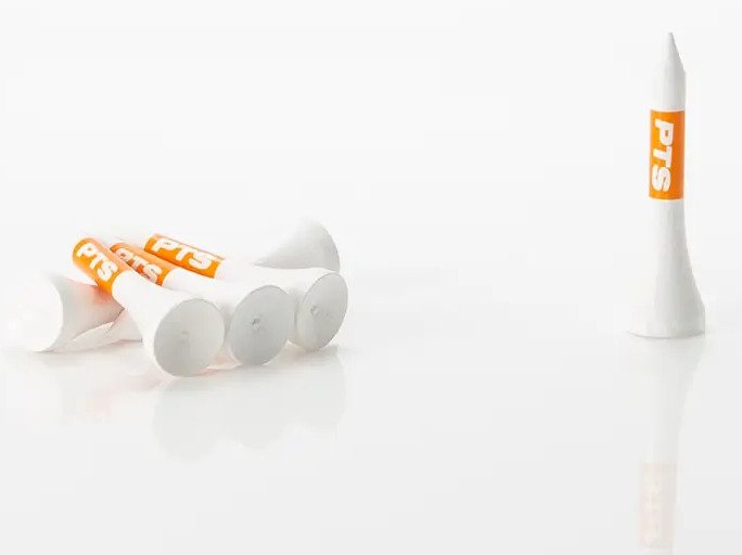 Pride Professional Tee System Prolength Mini Oranje houten tees 38mm (1 1/2"), 90 tees