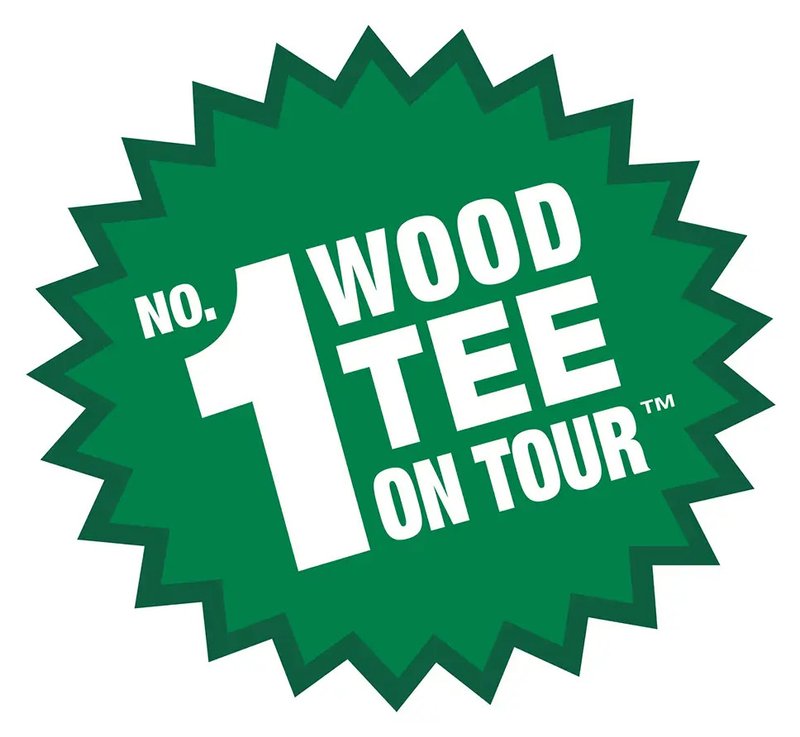 Pride Professional Tee System Prolength Yellow houten tees 69mm (2 3/4"), 100 tees