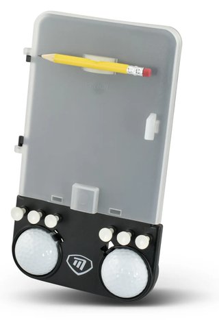 Masters Golf Trolley Scorecard Holder trolleyaccessoire, zwart