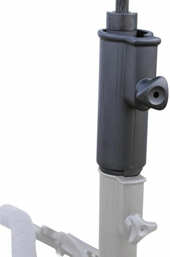 Masters Golf Umbrella Holder Extender trolley accessoire, zwart