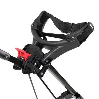 Masters 5 Series handmatige golftrolley met 3 wielen, wit