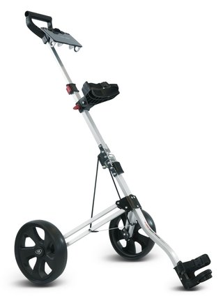 Masters Golf 5 Series Compact 2 Wheel trolley, zilver