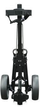 Masters Golf 3 Series Aluminium 2 Wheel Pull trolley, zwart