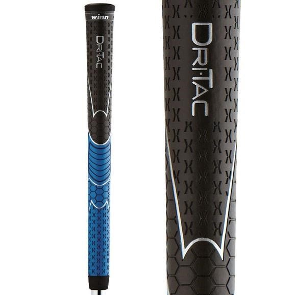 Winn Dri-Tac WinnDry grip, midsize, zwart/blauw