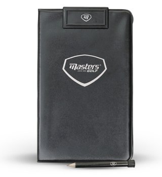 Masters Golf Score Card Holder accessoire, zwart