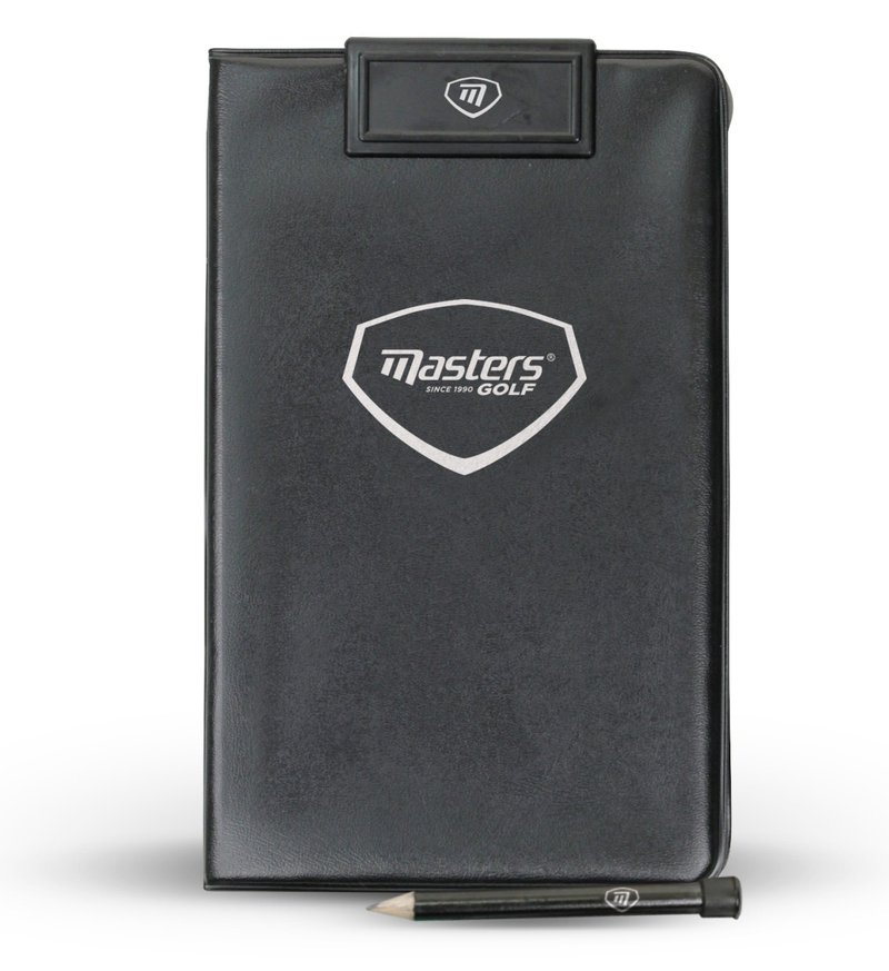 Masters Golf Score Card Holder accessoire, zwart