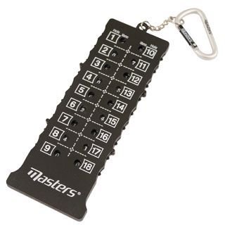 Masters Score Card Counter, zwart