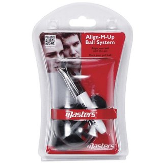Masters Golf Masters Align-M-Up Ball System, zwart
