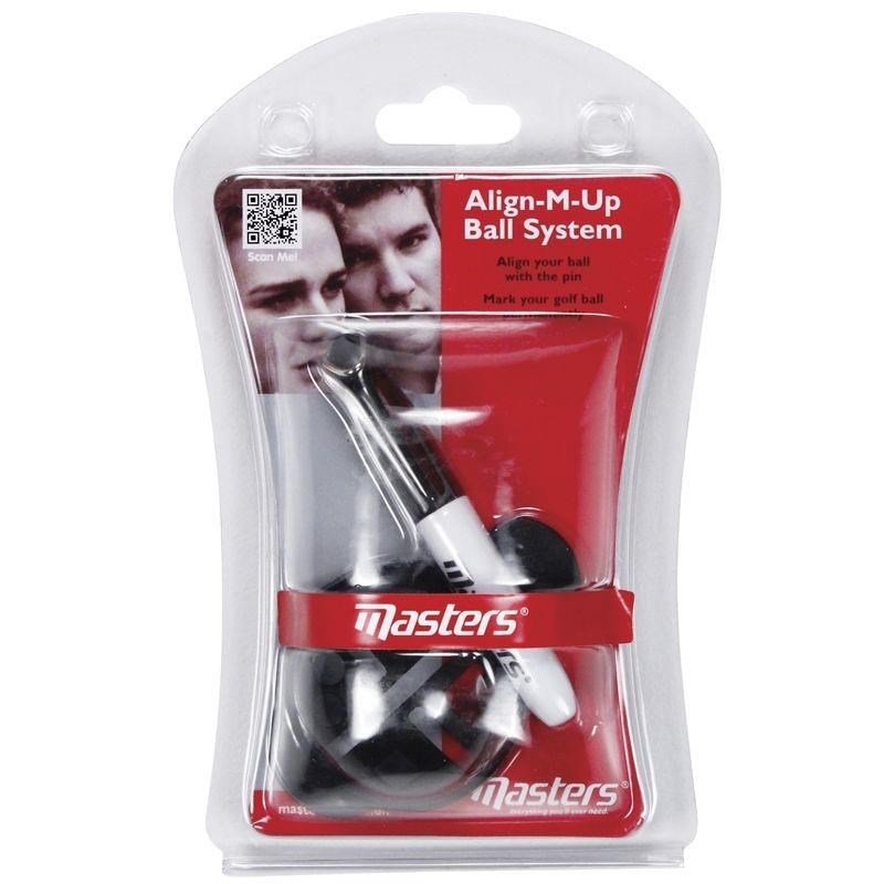 Masters Golf Masters Align-M-Up Ball System, zwart