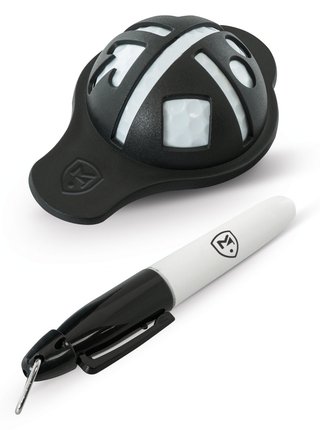 Masters Golf Masters Align-M-Up Ball System, zwart