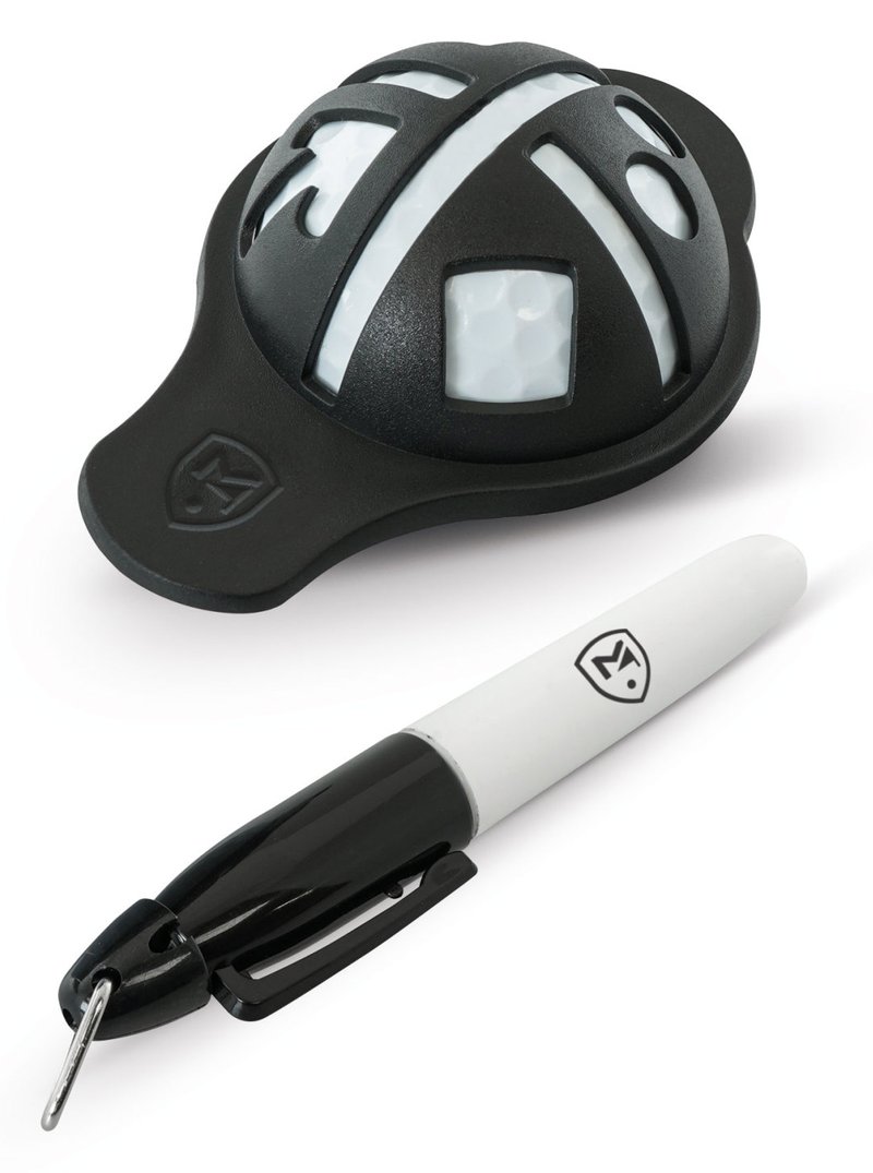 Masters Golf Masters Align-M-Up Ball System, zwart