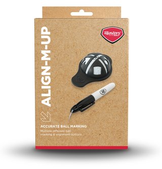 Masters Golf Masters Align-M-Up Ball System, zwart