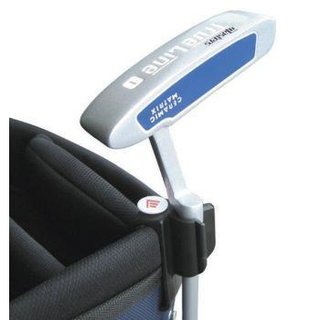 Masters Golf Putter Clip & Ball Marker accessoire, zwart