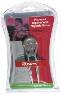 Masters Golf Masters Deluxe Pitchfork With Marker pitchfork, zilver