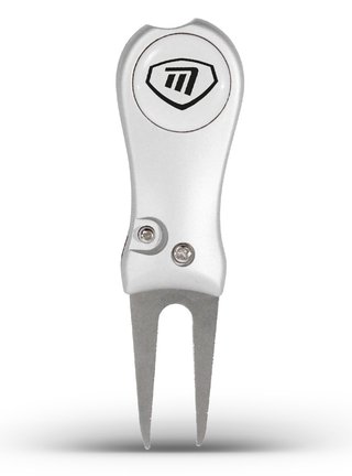 Masters Golf Switchblade Style Pitchfork pitchfork reparateur, zilver