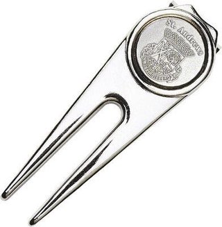 Masters Golf Masters St Andrews Deluxe pitchfork, zilver