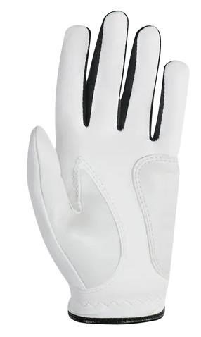 Footjoy FJ Junior 18 golfhandschoen, wit/zwart