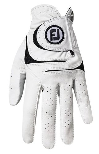 FootJoy WeatherSof 18 dames golfhandschoen, wit