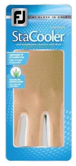 Footjoy FootJoy StaCooler Assorted dames golfhandschoen, beige