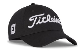 Titleist Tour Elite heren pet, zwart/wit