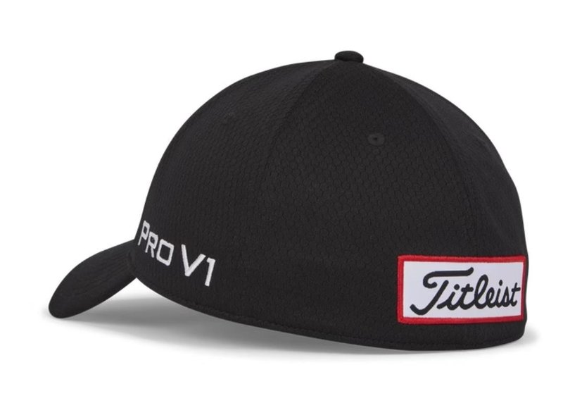Titleist Tour Elite heren pet, zwart/wit
