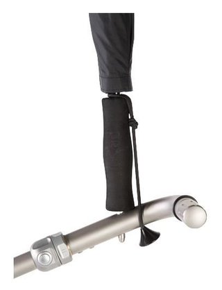 JuCad telescopische golfparaplu 68" automatisch met pin, zilver (UV-bescherming 99%/UPF50+)