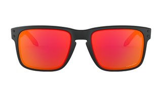 Oakley Holbrook Prizm Ruby heren zonnebril, Matte Black